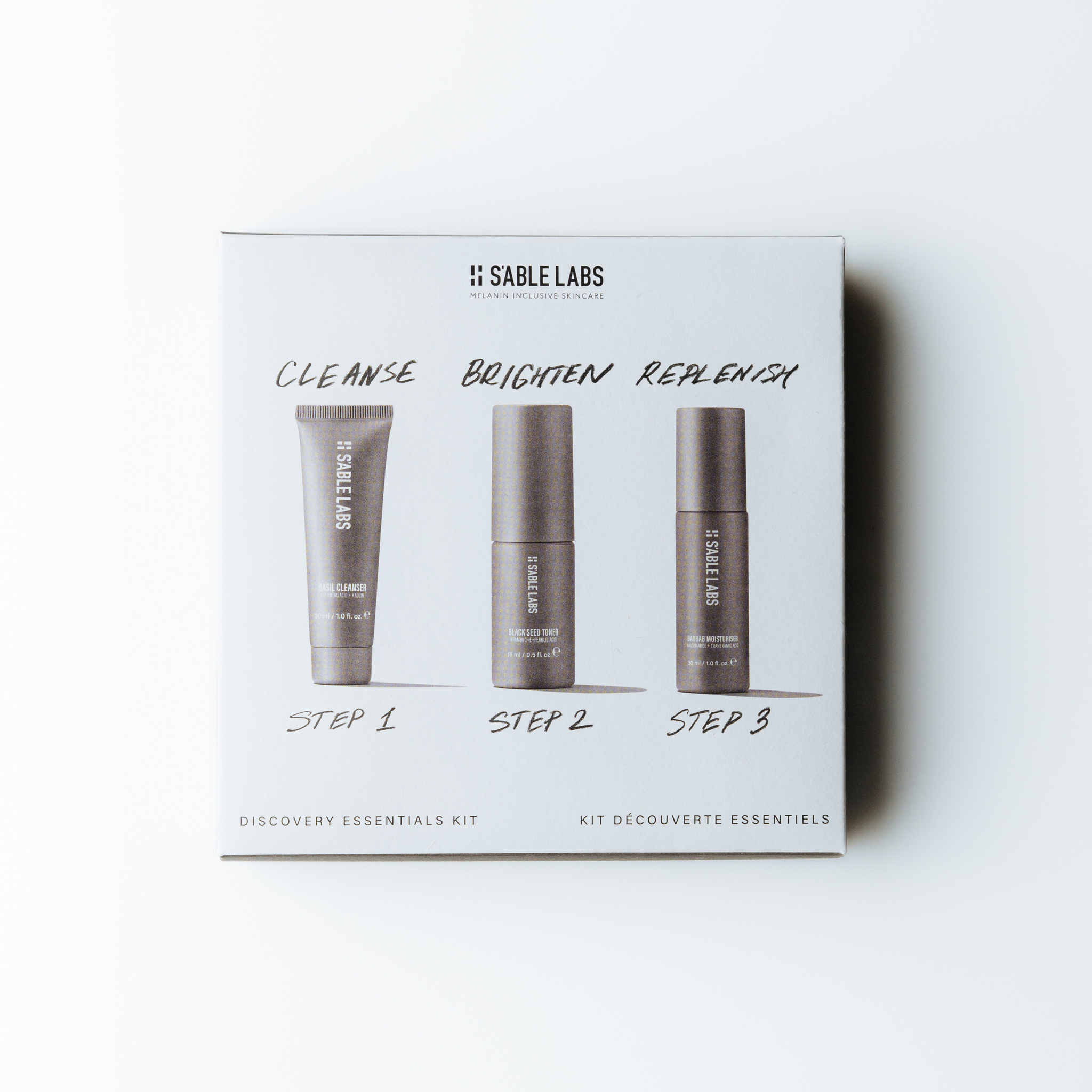 Essentials Discovery Kit | Curated Skincare Essentials for Your Routine | Sable Labs Essentials Discovery Kit | Curated Skincare Essentials for Your Routine | Sable Labs